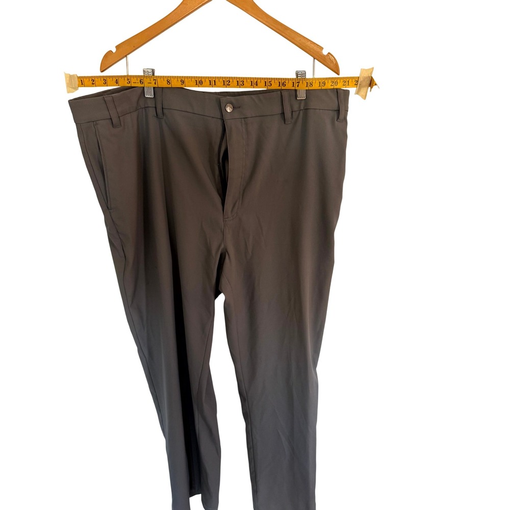 Callaway Men's Golf Pants Gray Flat Front Straight Fit Stretch Performance 42x32